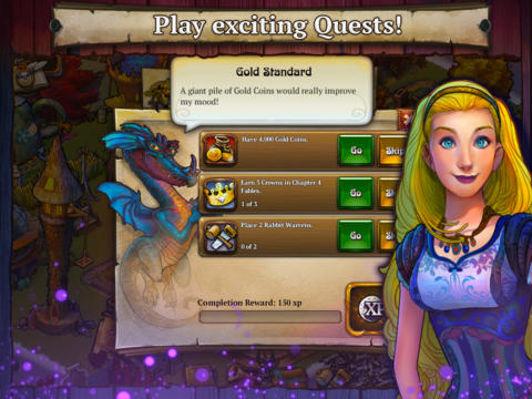 Fablewood iOS Screenshot